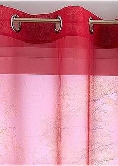 Μονόχρωμη κουρτίνα (μονή συσκευασία), Κρίκοι-bpc living bonprix collection