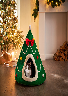 Καλάθι για γάτες σε σχήμα χριστουγεννιάτικου δέντρου-bpc living bonprix collection